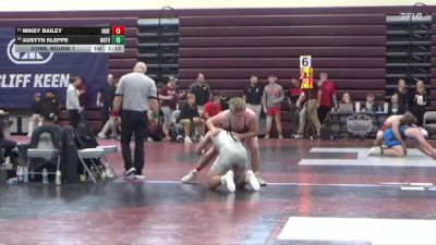 215 lbs Cons. Round 1 - Mikey Bailey, Independence vs Austyn Kleppe, NH/TV