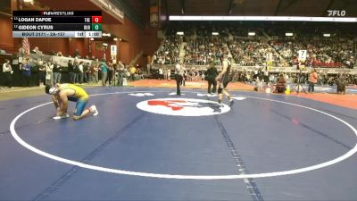 2A-157 lbs Cons. Round 1 - Gideon Cyrus, Dubois vs Logan Dafoe, Thermopolis