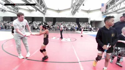 68-M lbs Quarterfinal - John Cambra IV, Mat Assassins vs Brooks Lyons, All I See Is Gold Academy