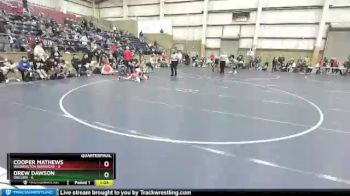 83 lbs Quarters & Wb (16 Team) - Cooper Mathews, Washington Warriors vs Drew Dawson, Oregon