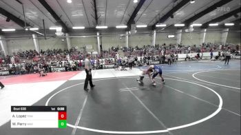 120 lbs Consi Of 8 #2 - Aj Lopez, Trinidad Miners vs Wyatt Parry, WAR Wrestling Club