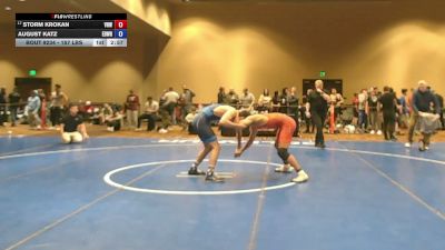 157 lbs Cons. Rd Of 16 - Storm Krokan, VHW vs August Katz, Edge Wrestling