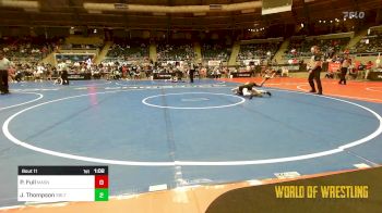 73 lbs Round Of 32 - Parker Full, Mat Assassins vs Johnathan Thompson, Sebolt Wrestling Academy