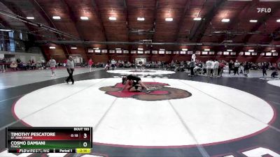 125 lbs Cons. Round 4 - Timothy Pescatore, St. John Fisher vs Cosmo Damiani, Ithaca