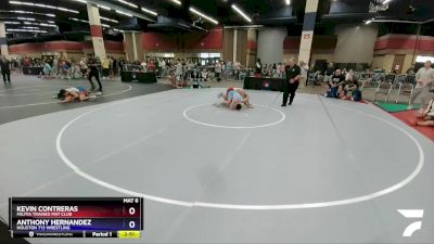 126 lbs Cons. Round 3 - Kevin Contreras, Militia Trained Mat Club vs Anthony Hernandez, Houston 713 Wrestling