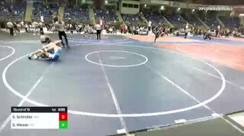 132 lbs Round Of 16 - Simon Schindler, David City WC vs Orrin Mease, Fruita Monument