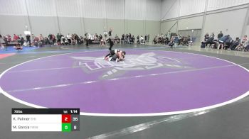 70 lbs Semifinal - Kolt Palmer, Backyard Brawlers 9U vs Max Garcia, Firebird Elite