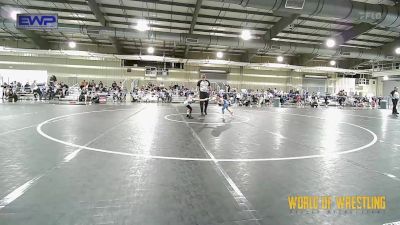 47 lbs Round Of 16 - Nayelli Romero, Salem Elite Mat Club vs Violet Jones, Honey Badgers Wrestling Club