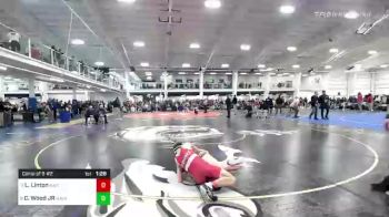 106 lbs Consi Of 8 #2 - Louie Linton, Natick vs Cale Wood JR, Haverhill