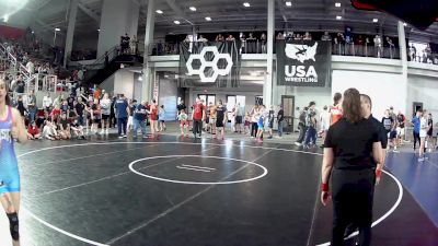 120-125 lbs 3rd Place Match - Elaine Hoth, Thoroughbred Wrestling Academy vs Danica Patrick, Winchester Wrestling Club