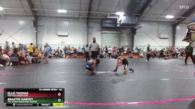 62 lbs Cons. Round 1 - Ellis Thomas, Five Star Wrestling vs Braxtin Harvey, The Storm Wrestling Center