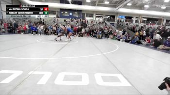 155 lbs 5th Place Match - Shelby Christensen, Salem Hills vs Valentina Scoca, Timpview
