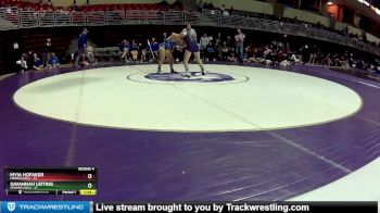 115 lbs Round 4 (8 Team) - Myia Hofaker, Minden Girls vs Savannah Leiting, Seward Girls