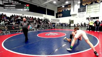 157 lbs Champ. Round 1 - Alek Carrera, Poly/Long Beach vs Brock Kenney, Trabuco Hills