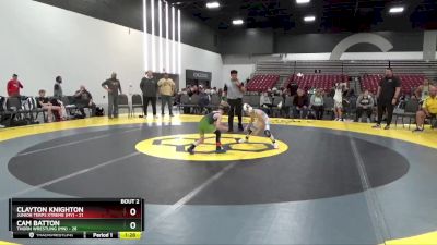 55 lbs Round 1 (8 Team) - Cam Batton, Thorn Wrestling (MN) vs Clayton Knighton, Junior Terps Xtreme (MY)