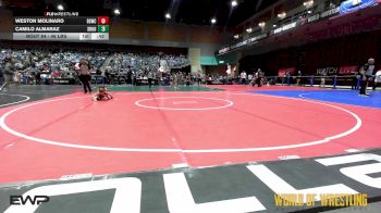 46 lbs Consolation - Weston Molinaro, Rising Sun Wrestling Club vs Camilo Almaraz, Shootbox