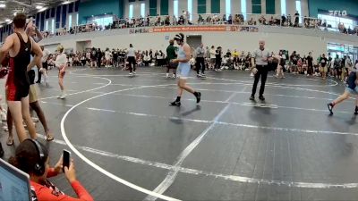 140 lbs Round 2 (6 Team) - Landon Calzadilla, Team Barracuda vs Israel Dejesus, Creeks Wrestling