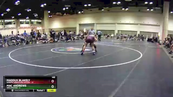 145 lbs Round 4 (10 Team) - Maddux Blakely, Dakota Wrestling Nation vs ...