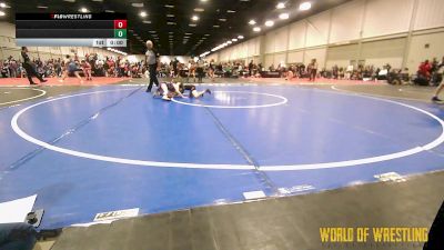 65 lbs Rr Rnd 4 - Delanie Wartchow, Shelton Wrestling Academy K-6 vs Alicen Quillin, SOTM Little