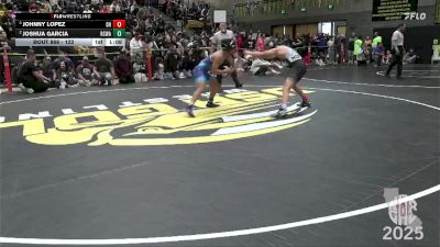 122 lbs Semifinal - Johnny Lopez, Dark Horse vs Joshua Garcia, Red Star Wrestling Academy