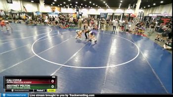 155 lbs 5th Place Match - Cali Coyle, Ascend Wrestling Academy vs Destiney Pelton, Snow Canyon High School