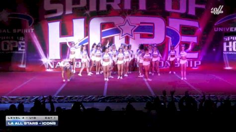 LA All Stars - Icons [2026 L4 - U18 Day 1] 2026 Spirit of Hope Grand Nationals