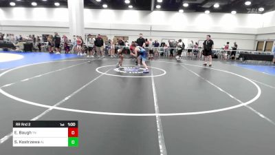 98 lbs Rr Rnd 2 - Elijah Baugh, Tn vs Samuel Kostrzewa, Al