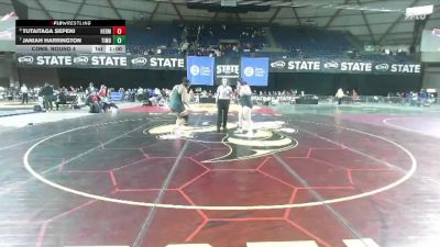 Girls 3A 235 lbs Cons. Round 4 - Tutaitaga Sepeni, Hermiston (Girls) vs Janiah Harrington, Timberline (Girls)