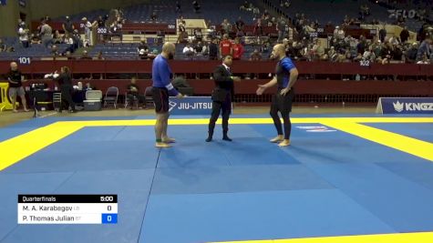 Mikayel A. Karabegov vs Peter Thomas Julian 2024 Pan IBJJF Jiu-Jitsu No-Gi Championship