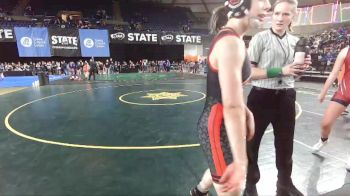127 lbs Cons. Round 2 - Shana Maguire, Mt Spokane Wrestling Club vs Reagan Fallon-Small, Camas Wrestling Club
