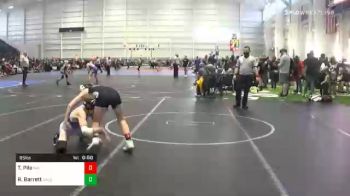 95 lbs Consolation - Trevor Pile, Bay Area Dragons vs Riley Barrett, Salem Elite