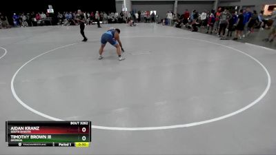 175 lbs Cons. Round 4 - Timothy Brown Iii, Georgia vs Aidan Kranz, South Dakota