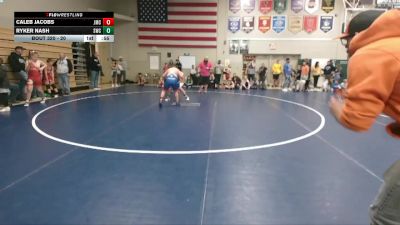 15 lbs Round 2 - Ryker Nash, Sailor Wrestling Club vs Caleb Jacobs, Jesup Mat Club