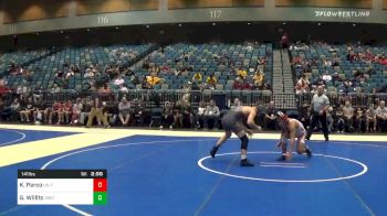 141 lbs Semifinal - Kyle Parco, UN-Fresno State vs Grant Willits, Oregon State