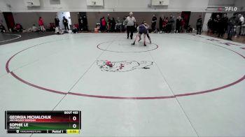 130 lbs Cons. Round 2 - Georgia Michalchuk, Archbishop Riordan vs Sophie Le, Milpitas