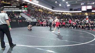 120 lbs 5th & 7th Place - Matthew Williams, North Scott vs Adrian Zamora-garcia, Carlisle