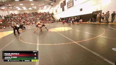 138 lbs Cons. Round 3 - Frank Redfield, Eisenhower vs Jaxon Glines, Wenatchee