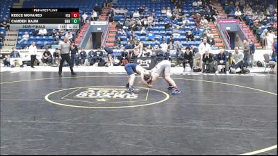 139 lbs Semifinal - Reece Movahed, Faith Christian Acad. vs Camden Baum, Bishop McDevitt