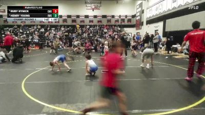 50 lbs Champ. Round 1 - Ruby Hynick, Cobra Wrestling Club vs Henry Young, Reverence Wrestling Club