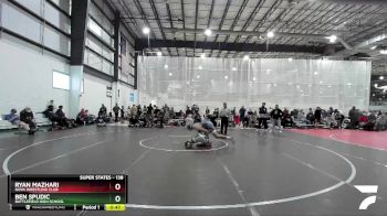 138 lbs Cons. Round 2 - Ryan Mazhari, NOVA Wrestling Club vs Ben Spudic, Battlefield High School