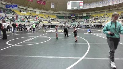 52 lbs Rr Rnd 1 - Jonathan Robinson, Panther Youth Wrestling-CPR vs Shaylee Williams, Gravette Wrestling Club