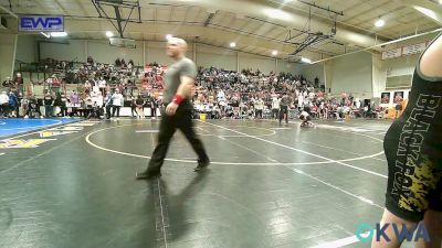 88 lbs Round Of 16 - Maxwell Salisbury, Honey Badgers Wrestling Club vs Sabastian Farrier, Black Fox Wrestling Club