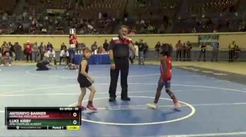 55 lbs Semifinal - AnTerryo Banner, Hurricane Wrestling Academy vs Luke Kirby, Apex Grappling Academy