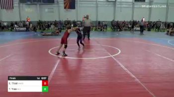 61 lbs Final - Evan Thiel, Americana Jujitsu vs Tyson Tree, Rez WC