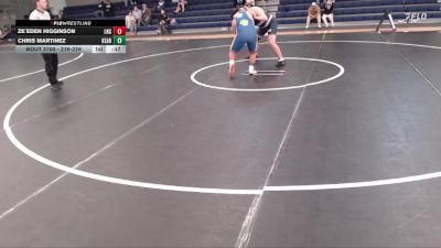 216-226 lbs Round 3 - Chris Martinez, Kearney vs Ze`Eden Higginson, Lincoln North Star