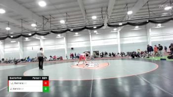 165 lbs Quarterfinal - Jesse Herrera, Wabash vs Jonathan Kervin, Indiana Tech