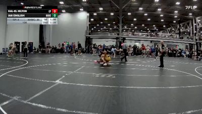 150 lbs Round 2 (4 Team) - Ian English, North Hunterdon WC vs Kal-El Hilton, Colonial Pride