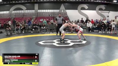 85 lbs Round 3 (8 Team) - Kolten Mueller, Refuse To Lose vs Noah Thomas, Ruthless