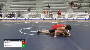 152 lbs Prelims - Mason Stein, PA vs Mark Takara, CA