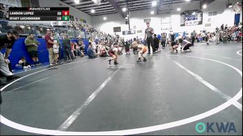 52 lbs Round Of 16 - LANDON LOPEZ, SEO Wrestling Club vs Ryatt Luchsinger, Lexington Wrestling Club